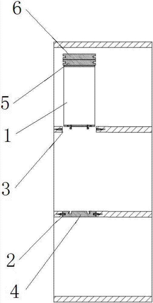 System and method for filling floor holes of elevator landing