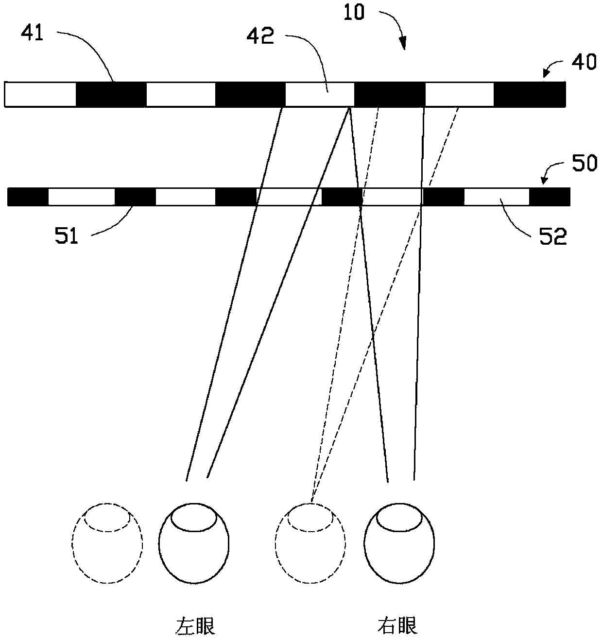 Autostereoscopic display device