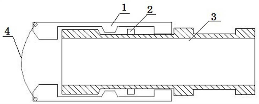 A two-way slip sealing oil pipe coupling clamping device and its construction method