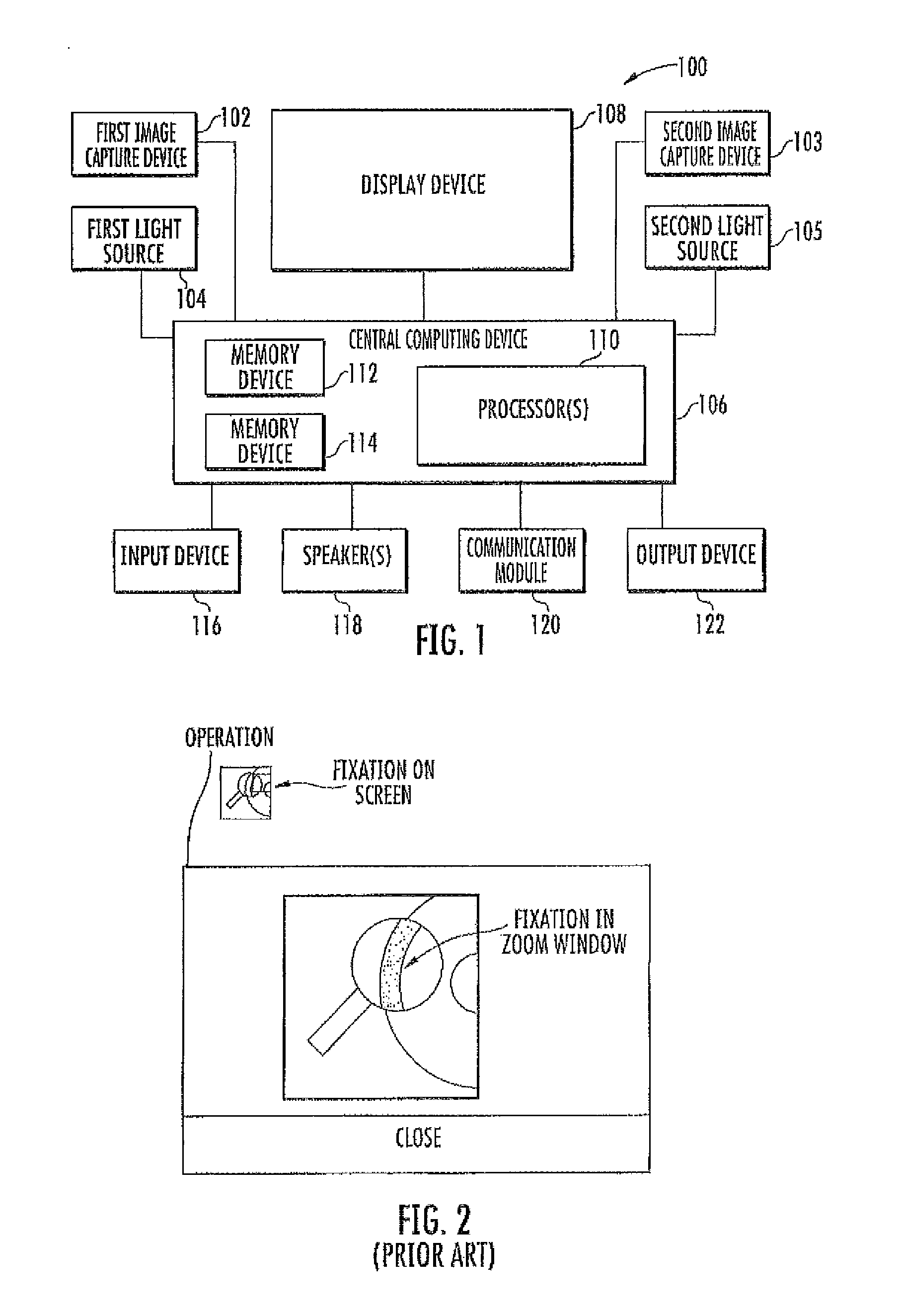 Calibration free, motion tolerant eye-gaze direction detector with contextually aware computer interaction and communication methods
