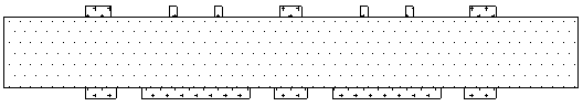 Secondary plating-prior-to-etching metal frame subtraction imbedded chip normal-installation flat pin structure and process method