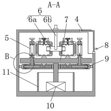 Cleaning and maintaining device for machine parts