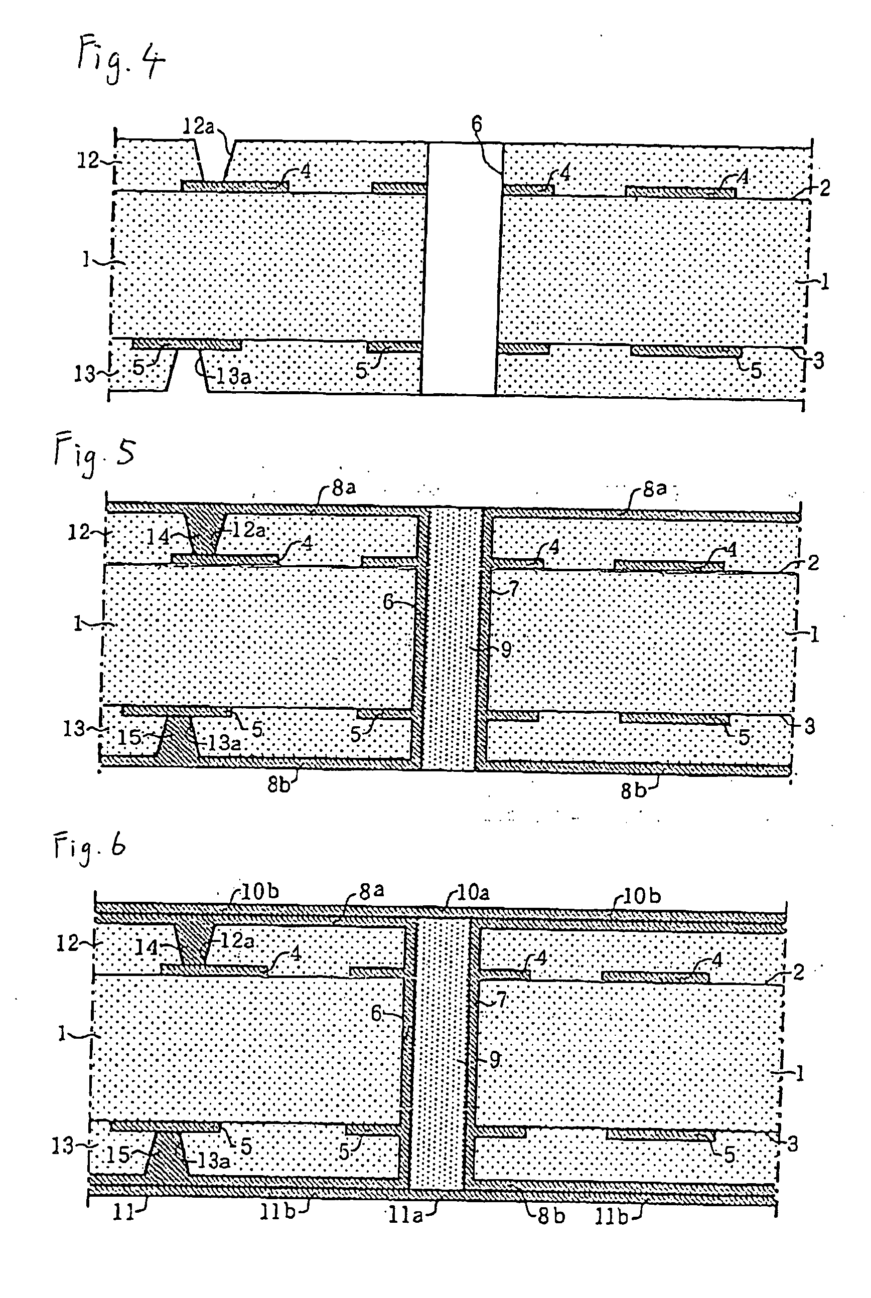 Process for manufacturing a wiring substrate