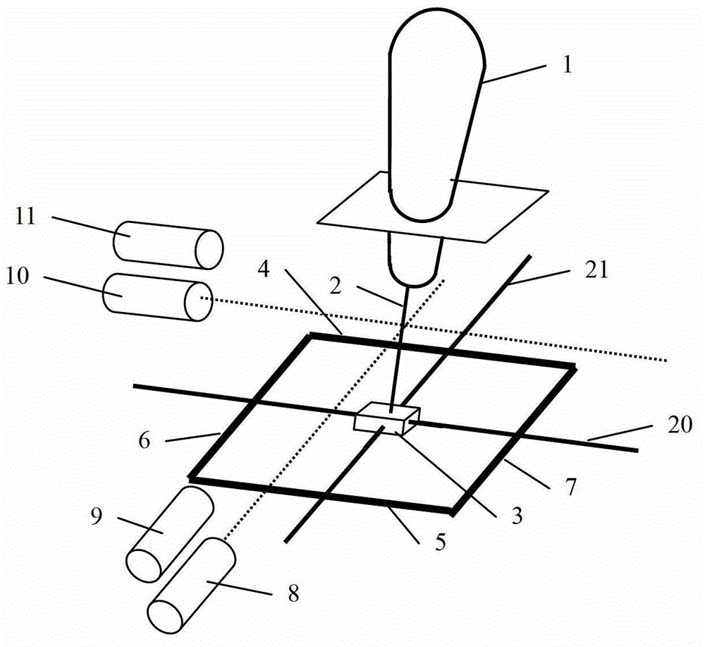 Photoelectric rocker and coordinate origin determination method thereof