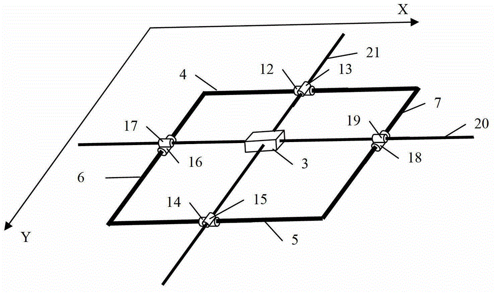 Photoelectric rocker and coordinate origin determination method thereof