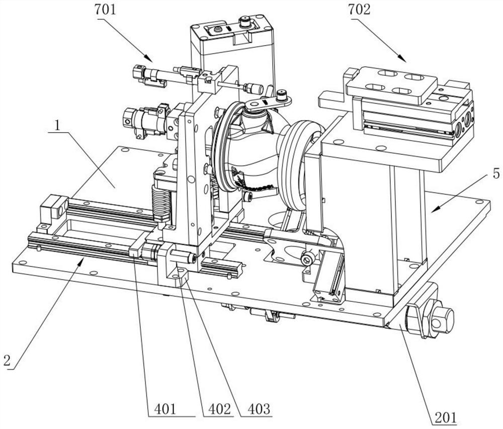 Volute welding tool