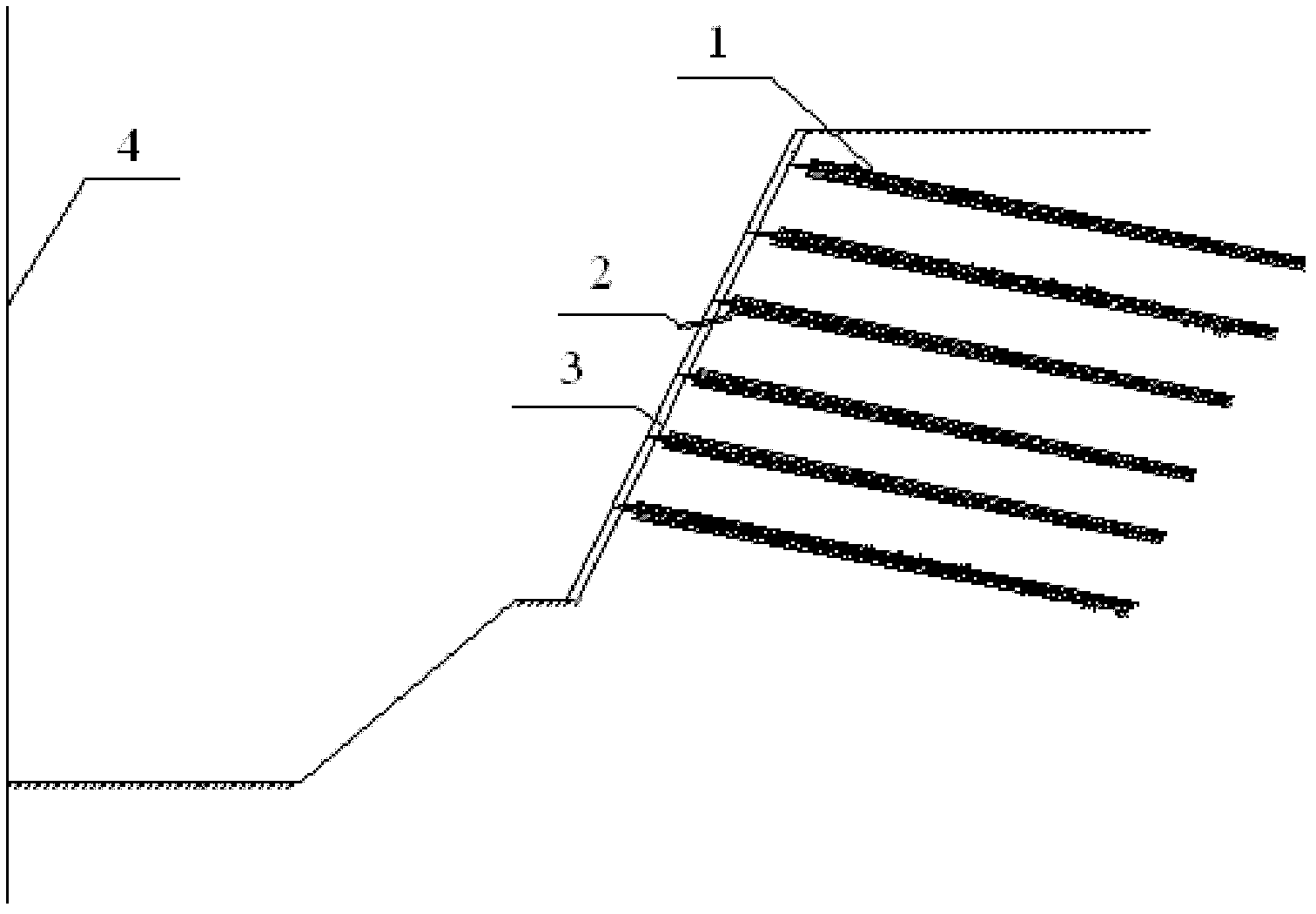 Supporting method for construction of swirl well