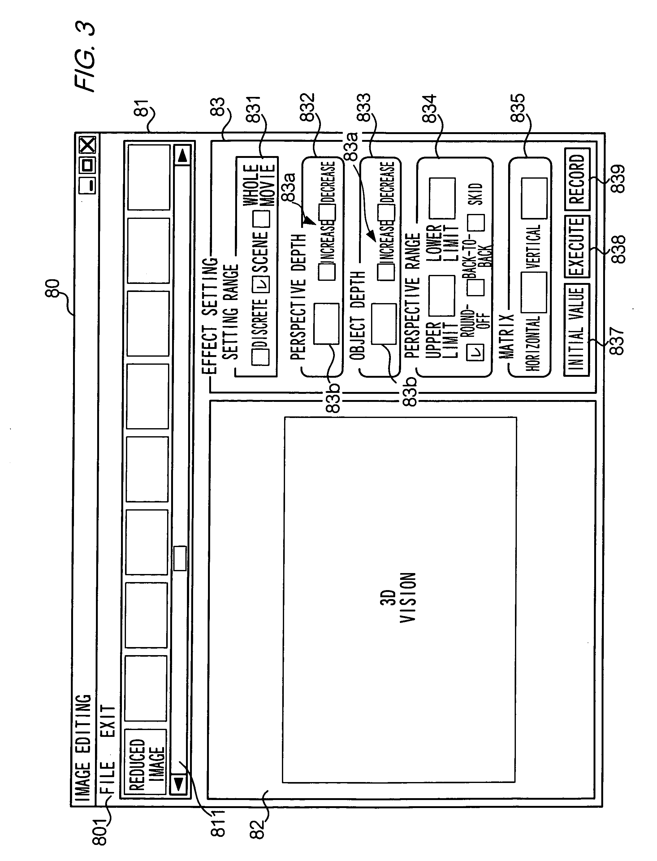 Image processing apparatus, image pickup device and program therefor