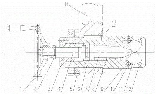 Manual centering mechanism