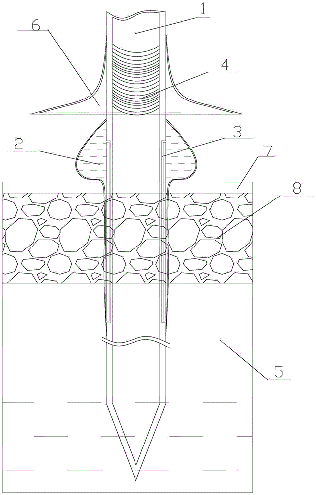 Novel thoracic and abdominal cavity drainage tube