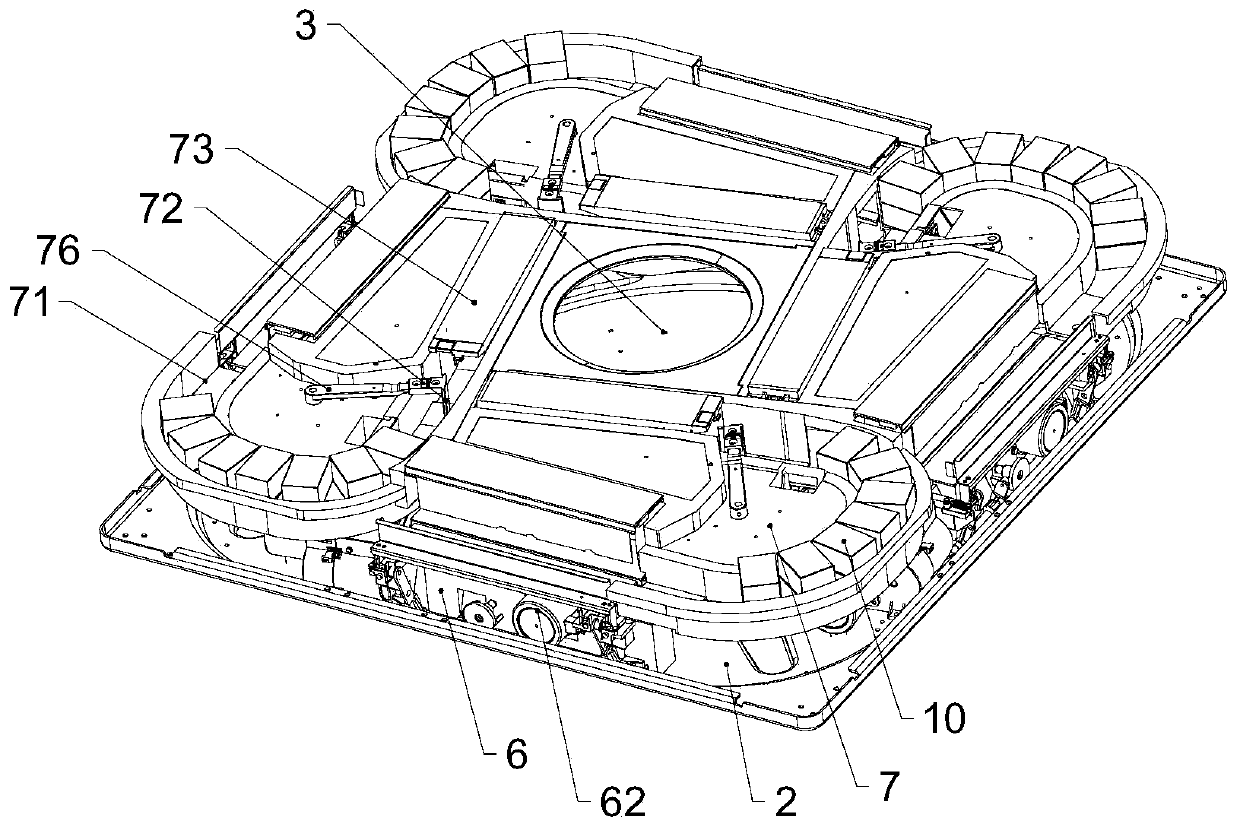 Mahjong machine, and tile stacking and pushing device and tile stacking and pushing method thereof