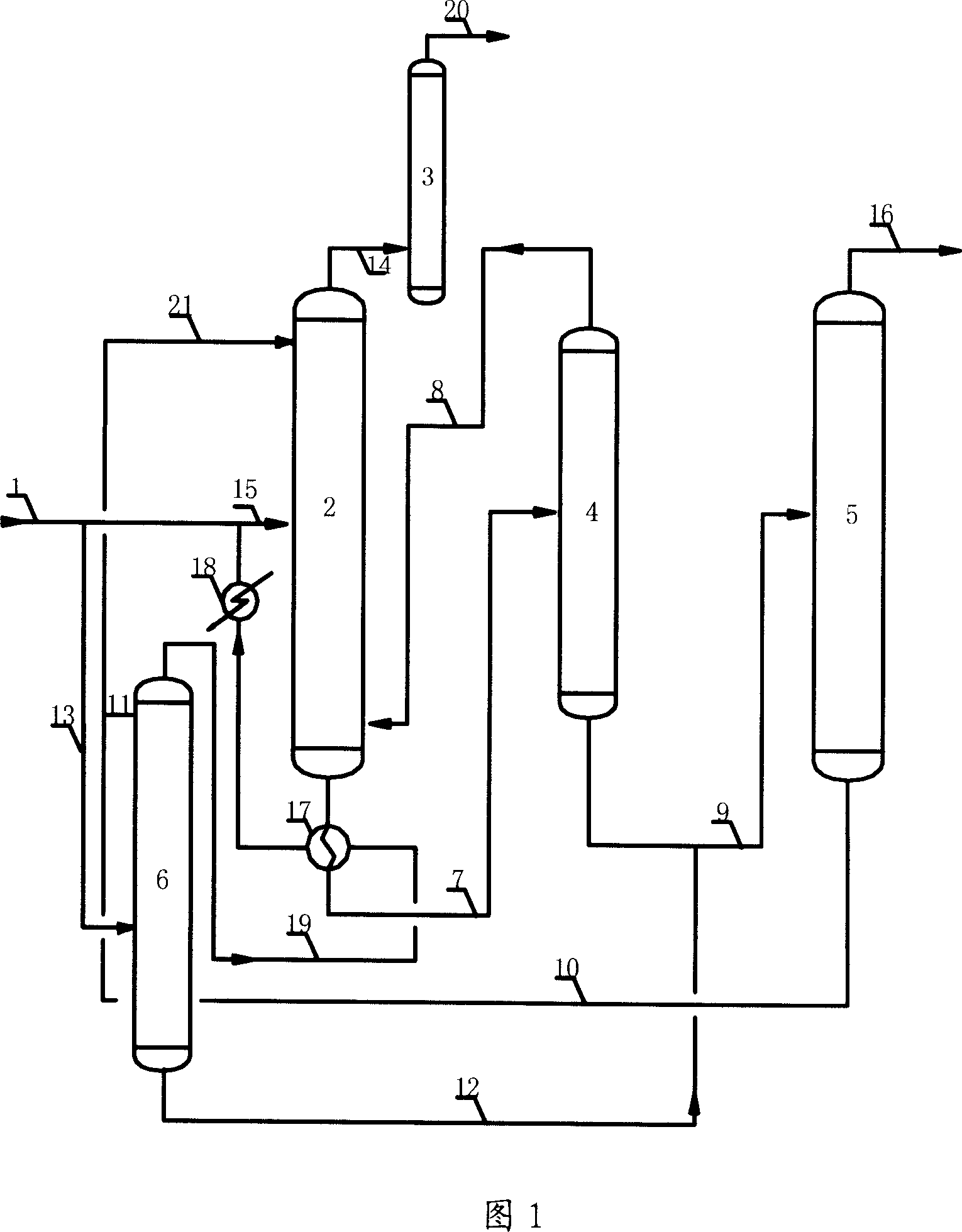 Method for recovering aromatic hydrocarbons from hydrocarbons mixture with high content of aromatic hydrocarbons