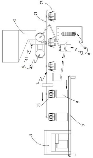 Filling equipment capable of controlling discharging amount of chemical raw material medicine