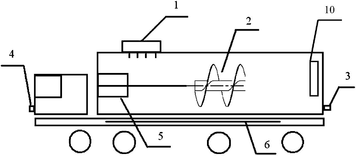 Intelligent watering cart and tank body thereof