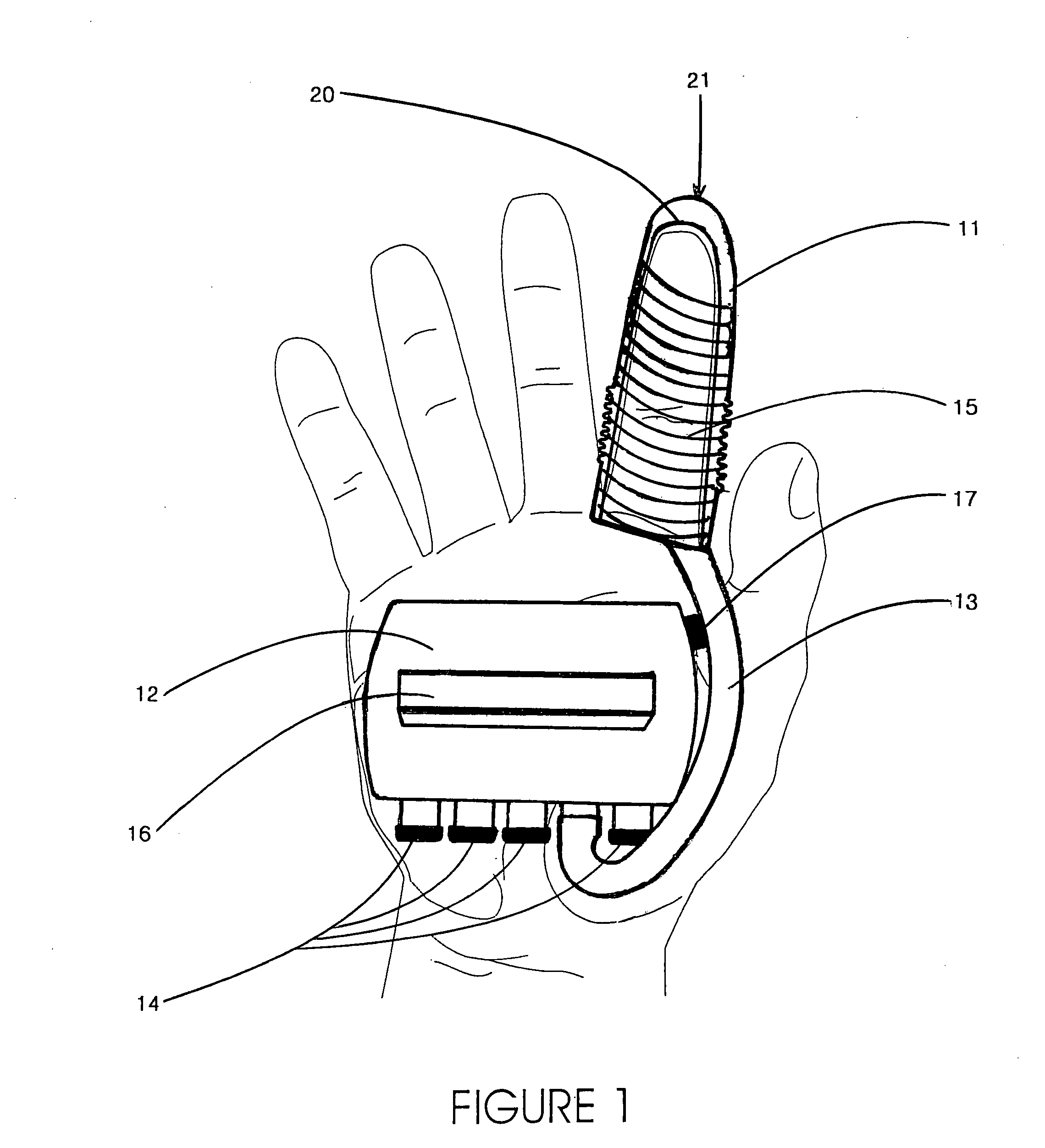 Inflatable or spring loaded thumb and/or finger(s)