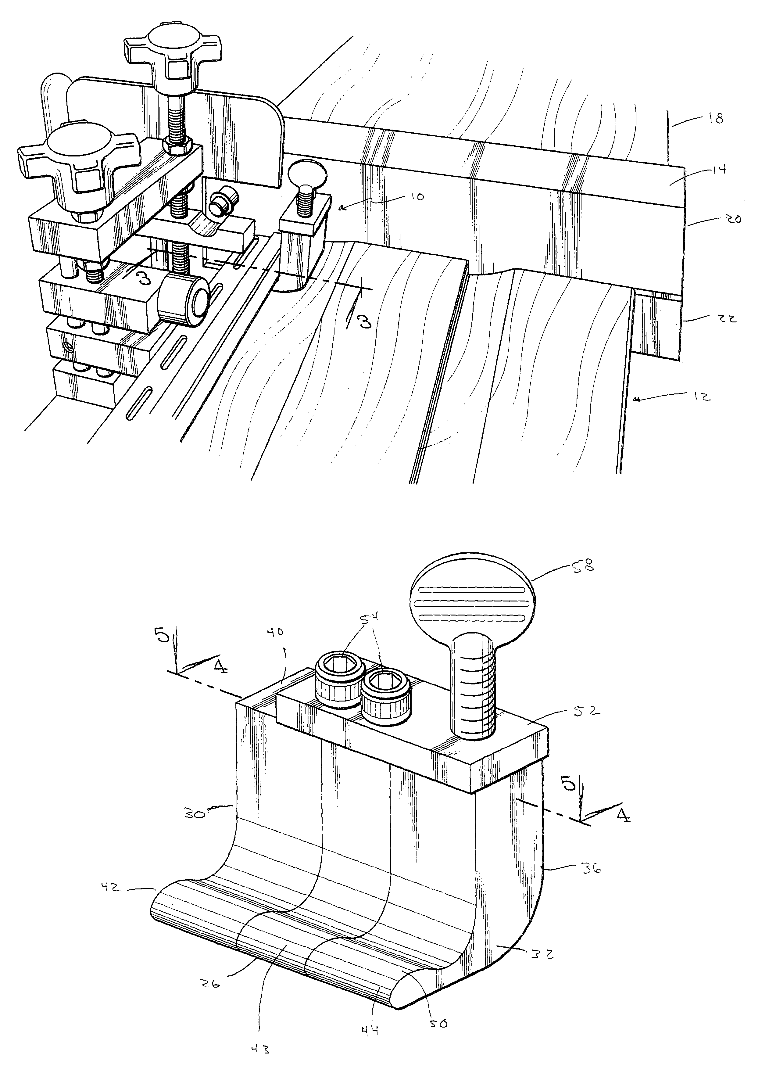 Apparatus and method for adjusting component features