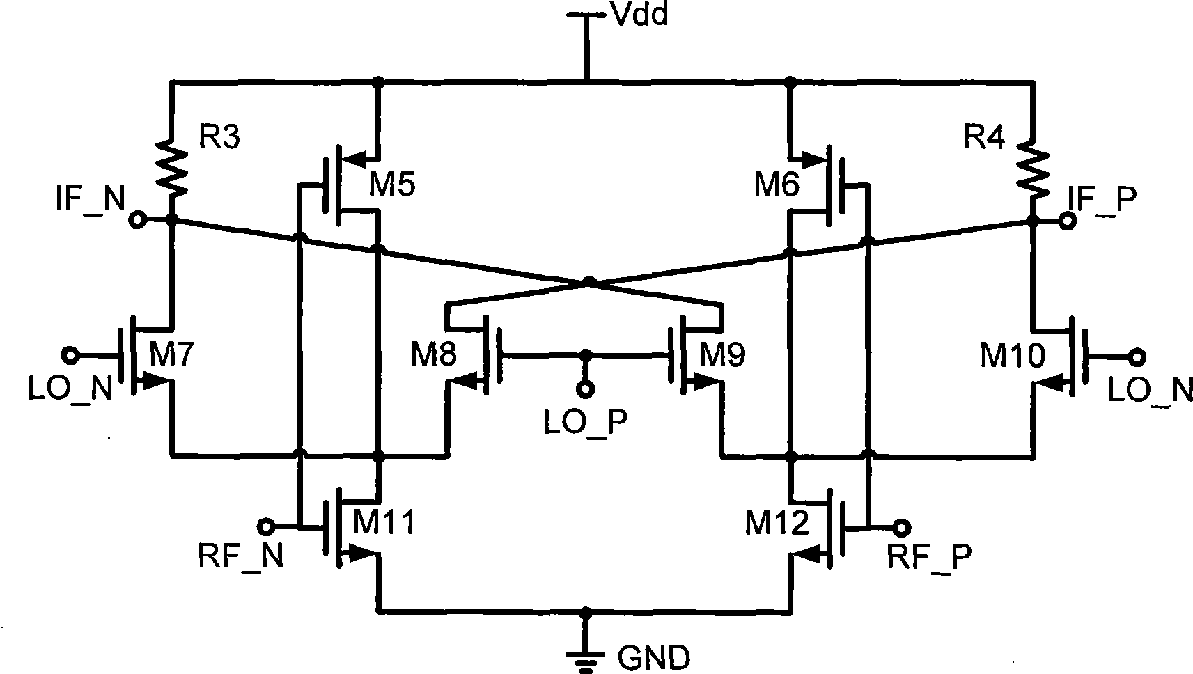 Radio frequency front-end device for dual-system and dual-frequency navigation receiver