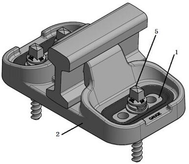 Bottom plate built-in rail damper and its design method