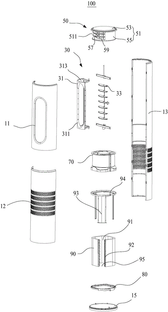 Cabinet air conditioner and exhaust control method of cabinet air conditioner