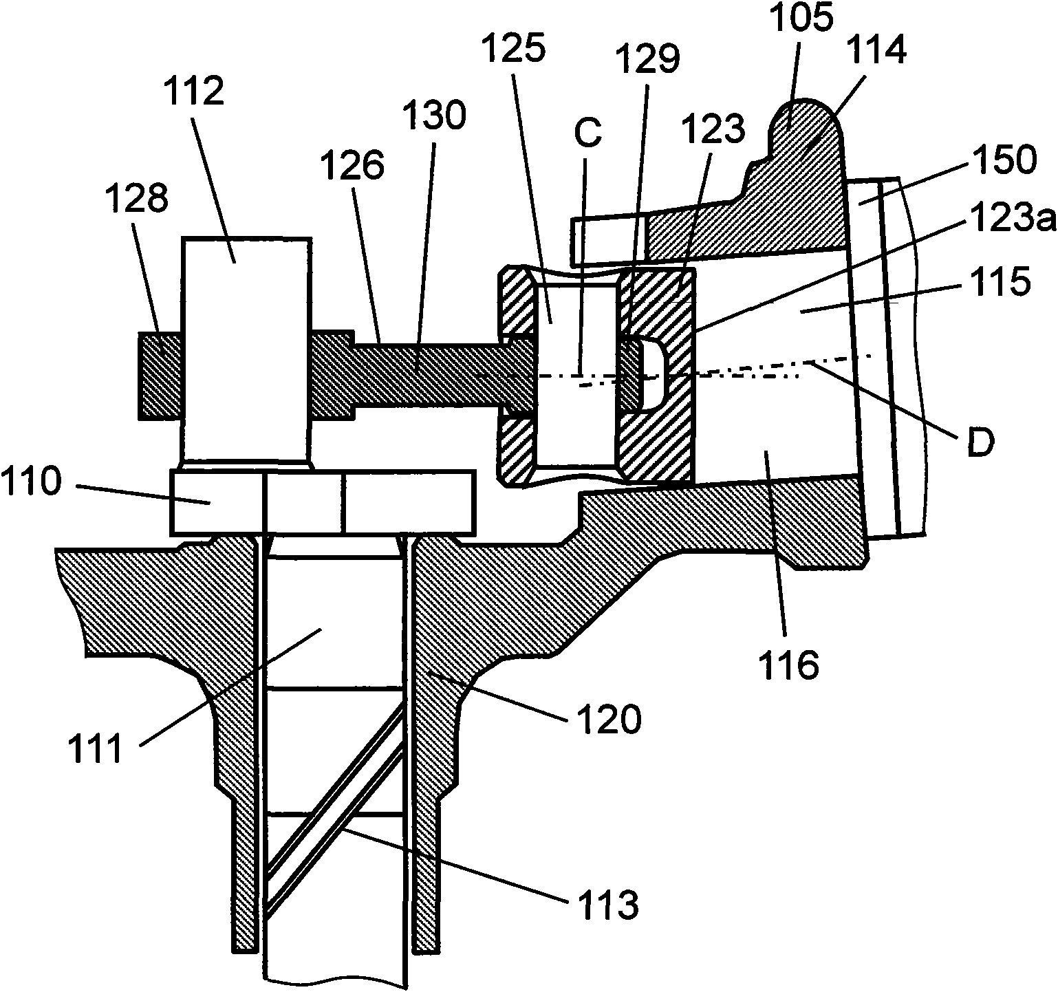 Closed type compressor and freezing apparatus using the same