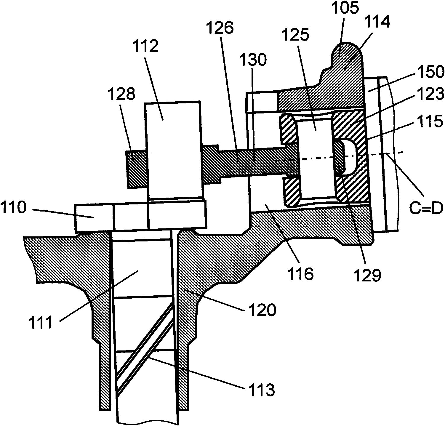 Closed type compressor and freezing apparatus using the same