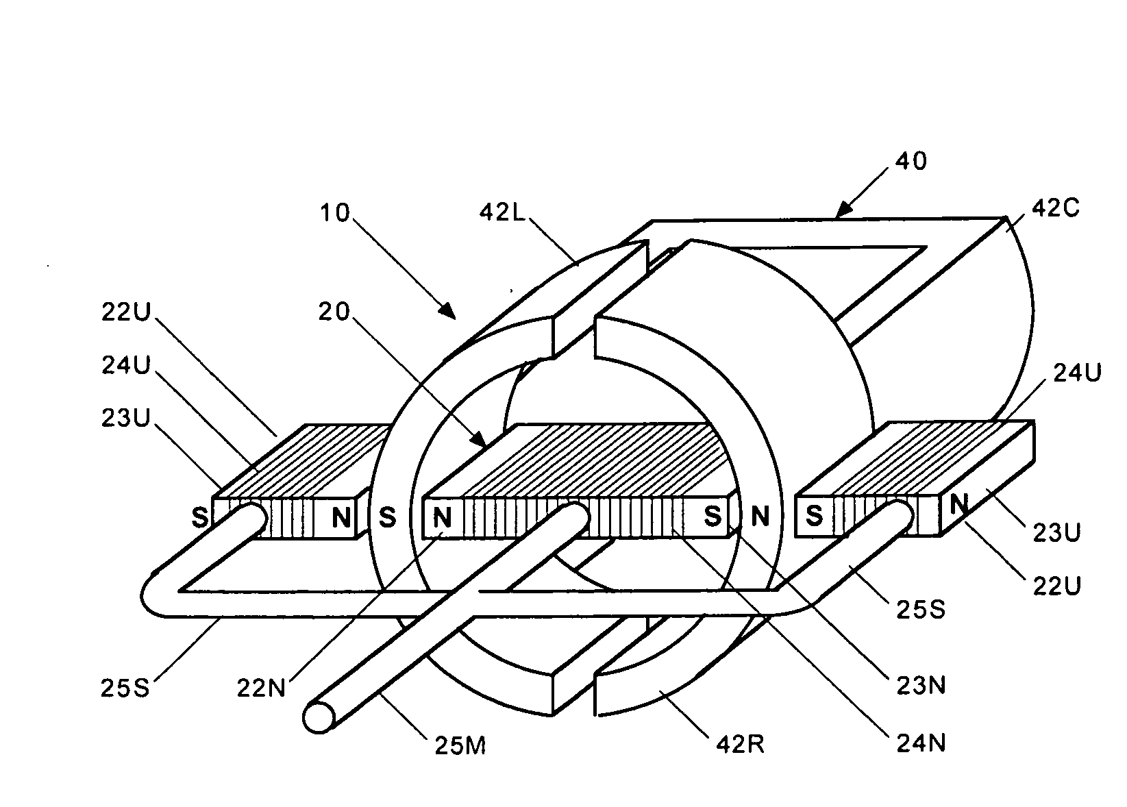 Electromagnetically-countered actuator systems and methods