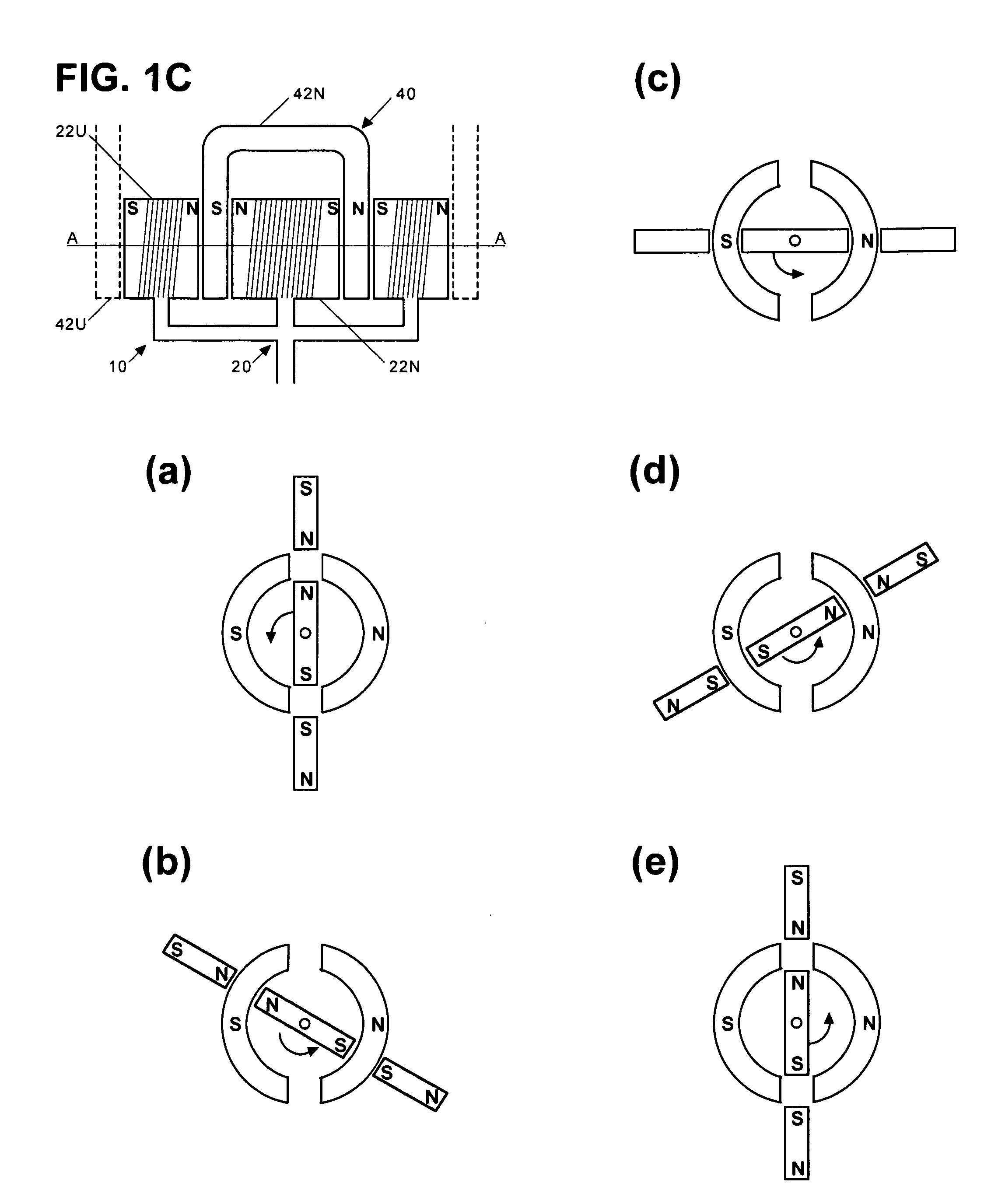 Electromagnetically-countered actuator systems and methods