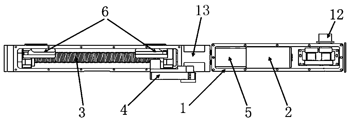High-reliability electric bolt releasing structure and method based on position detection