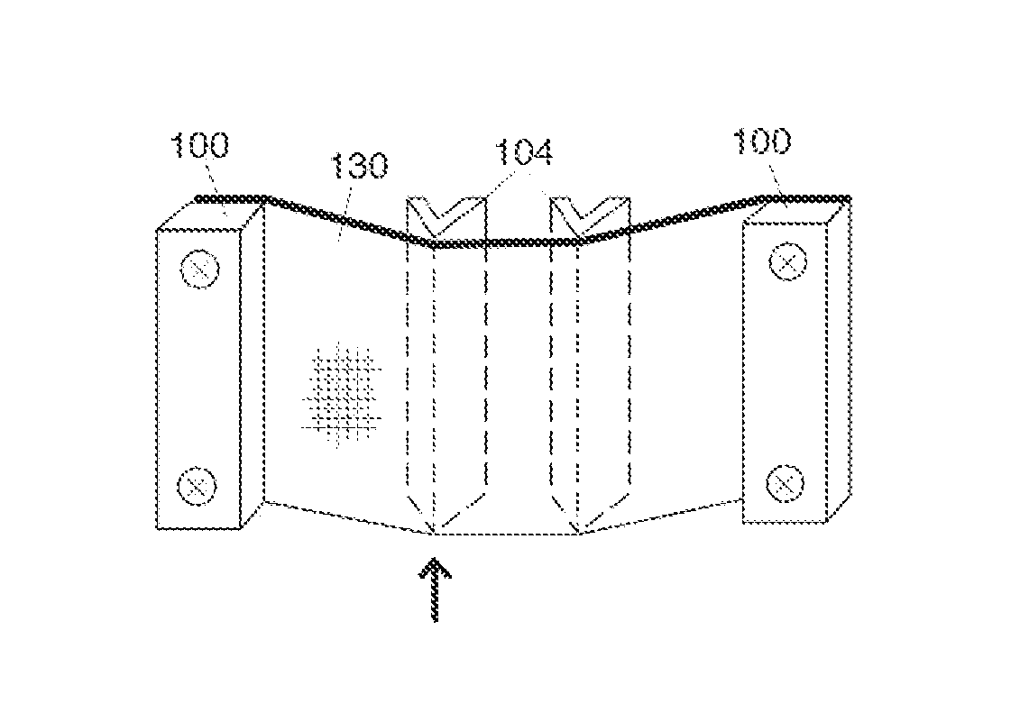 Apparatus and methods for displaying fabric based images