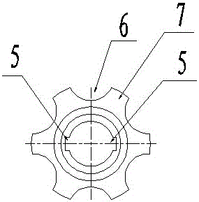 A detachable hobbing device for roller screen