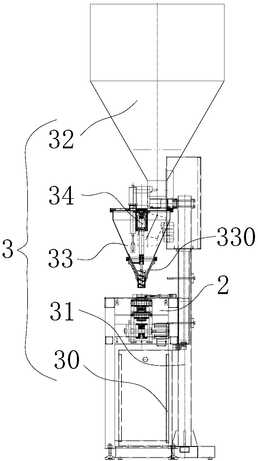 Double-ended filling conveying line
