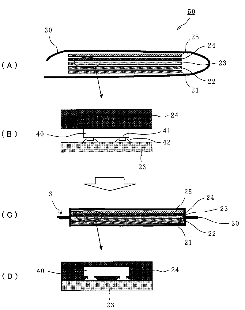Electronic device manufacturing method and manufacturing device
