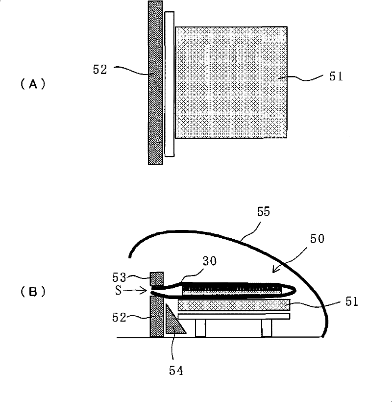 Electronic device manufacturing method and manufacturing device