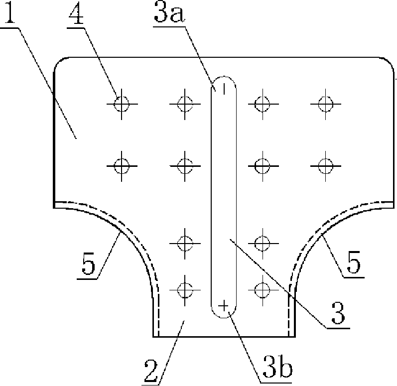 Stamping formed metal connection board and girders