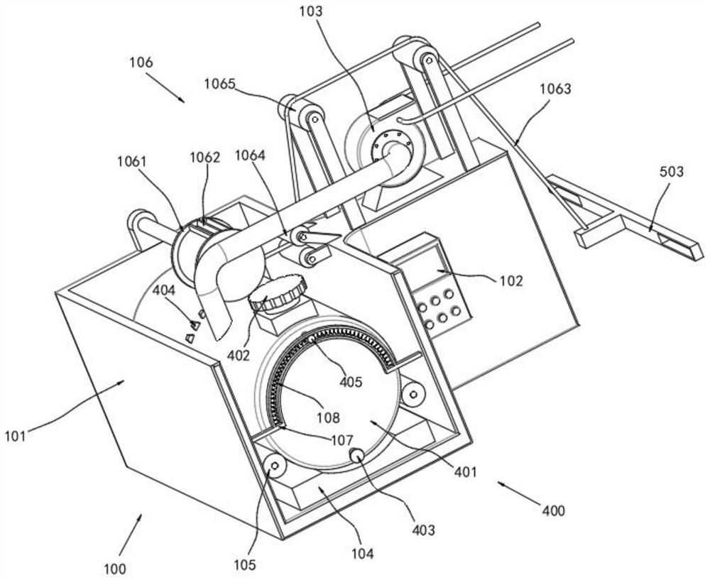 Maintenance device for landscaping engineering