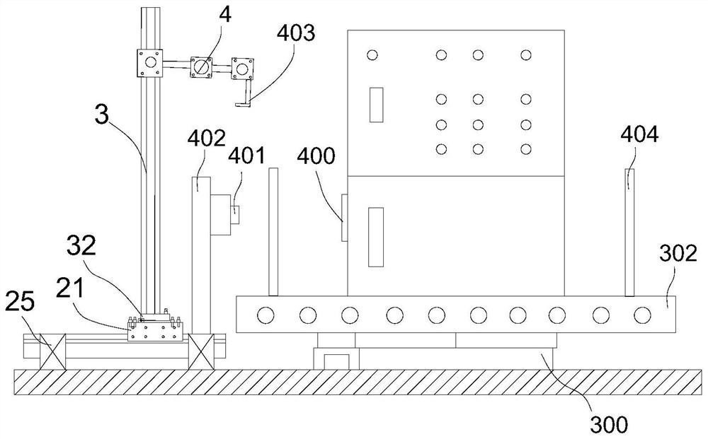 System and method for automatically transmitting switch cabinet to detection center