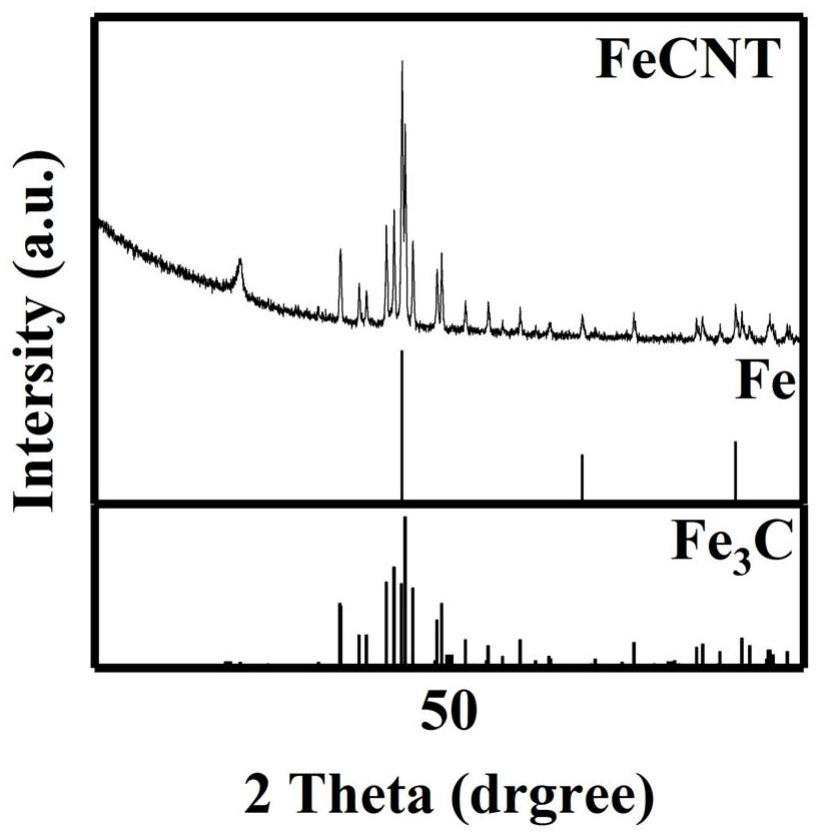 Needle-shaped carbon nano tube for packaging magnetic particles and preparation method of needle-shaped carbon nano tube