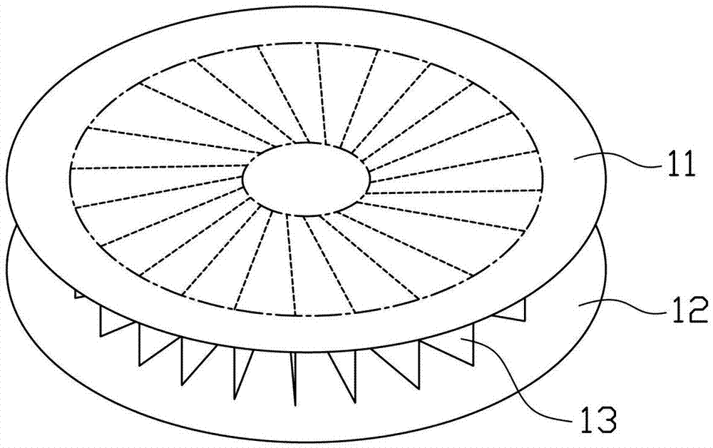 Centrifugal fan impeller, centrifugal fan and snow blowing vehicle