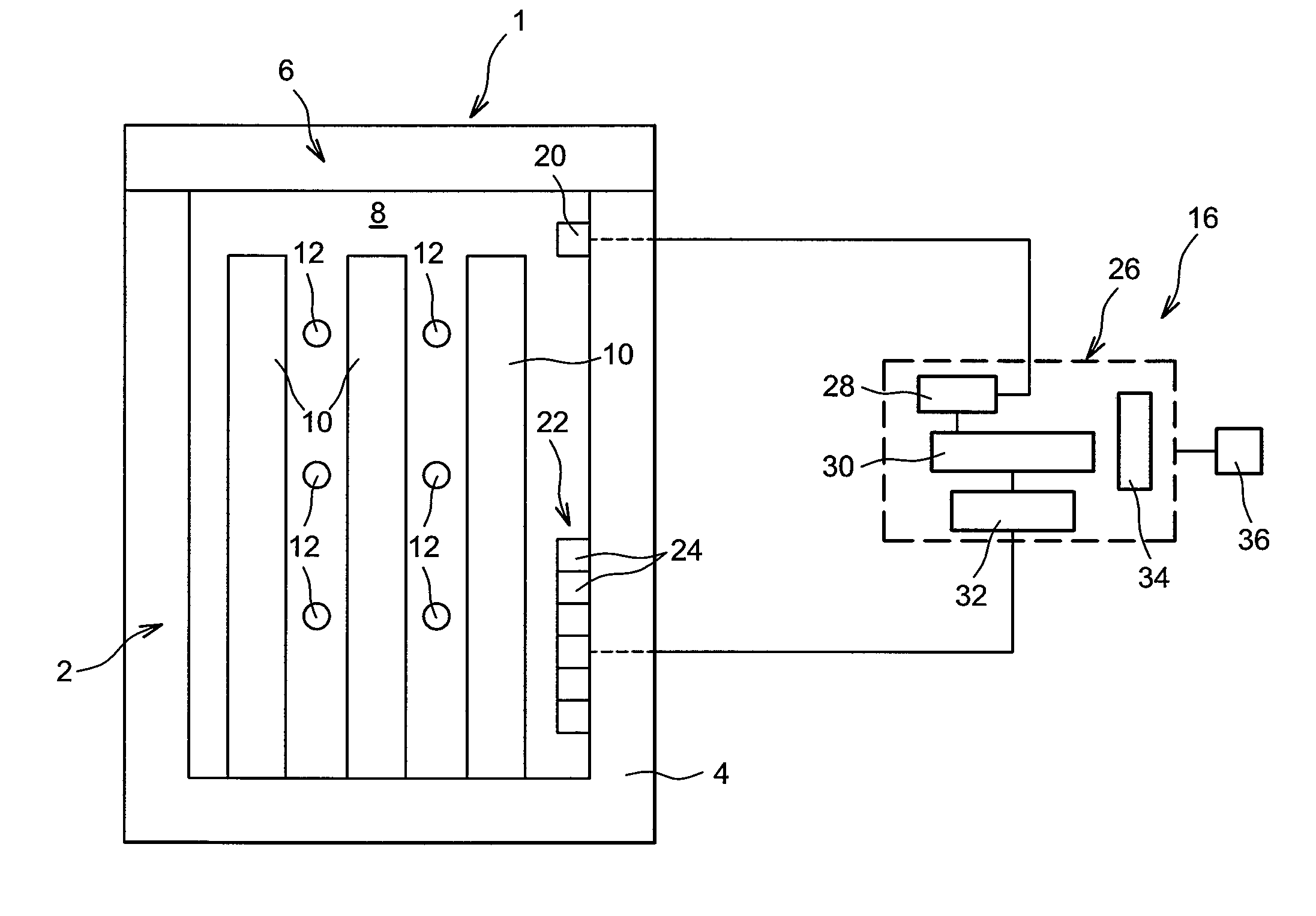 Device for transporting and/or storing radioactive materials and for the controlled release of oxygen in an enclosed housing