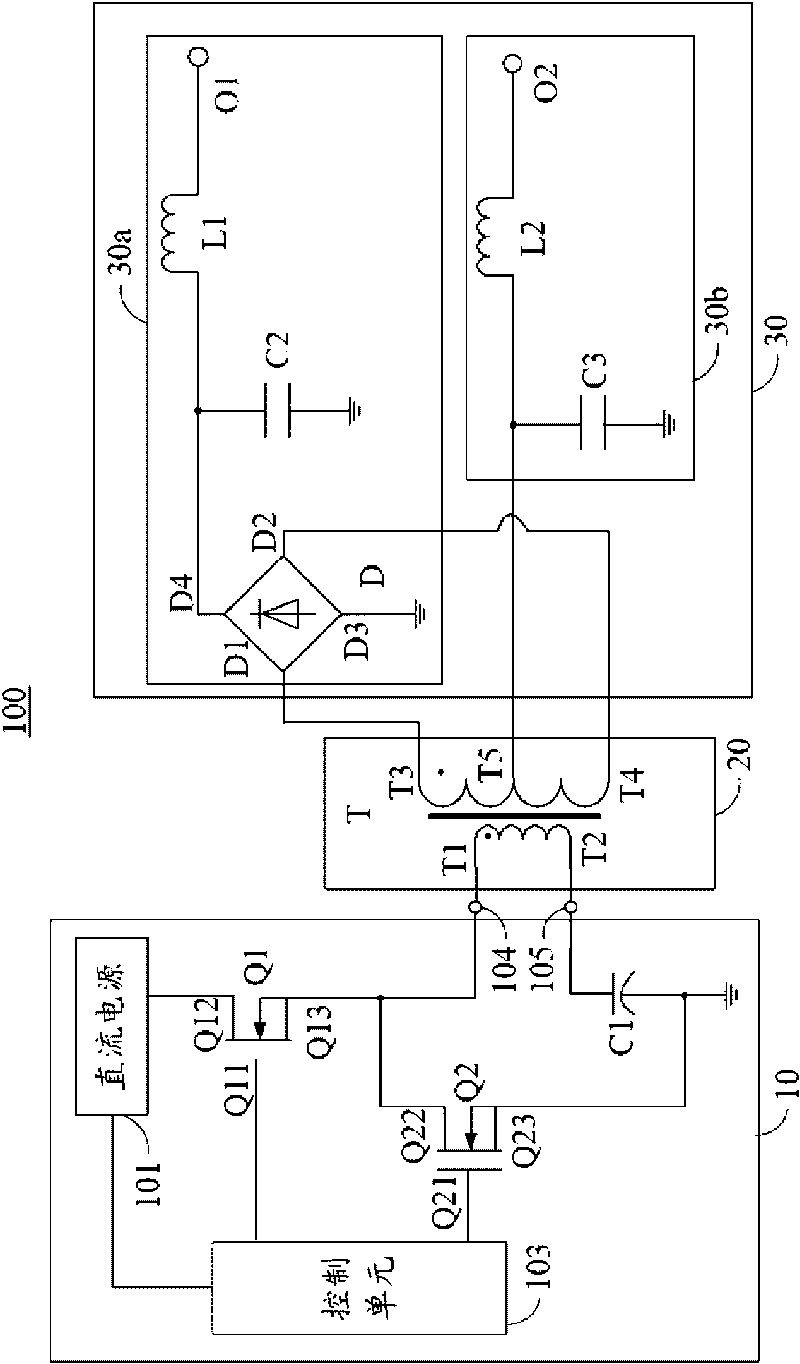 Power unit and potential device