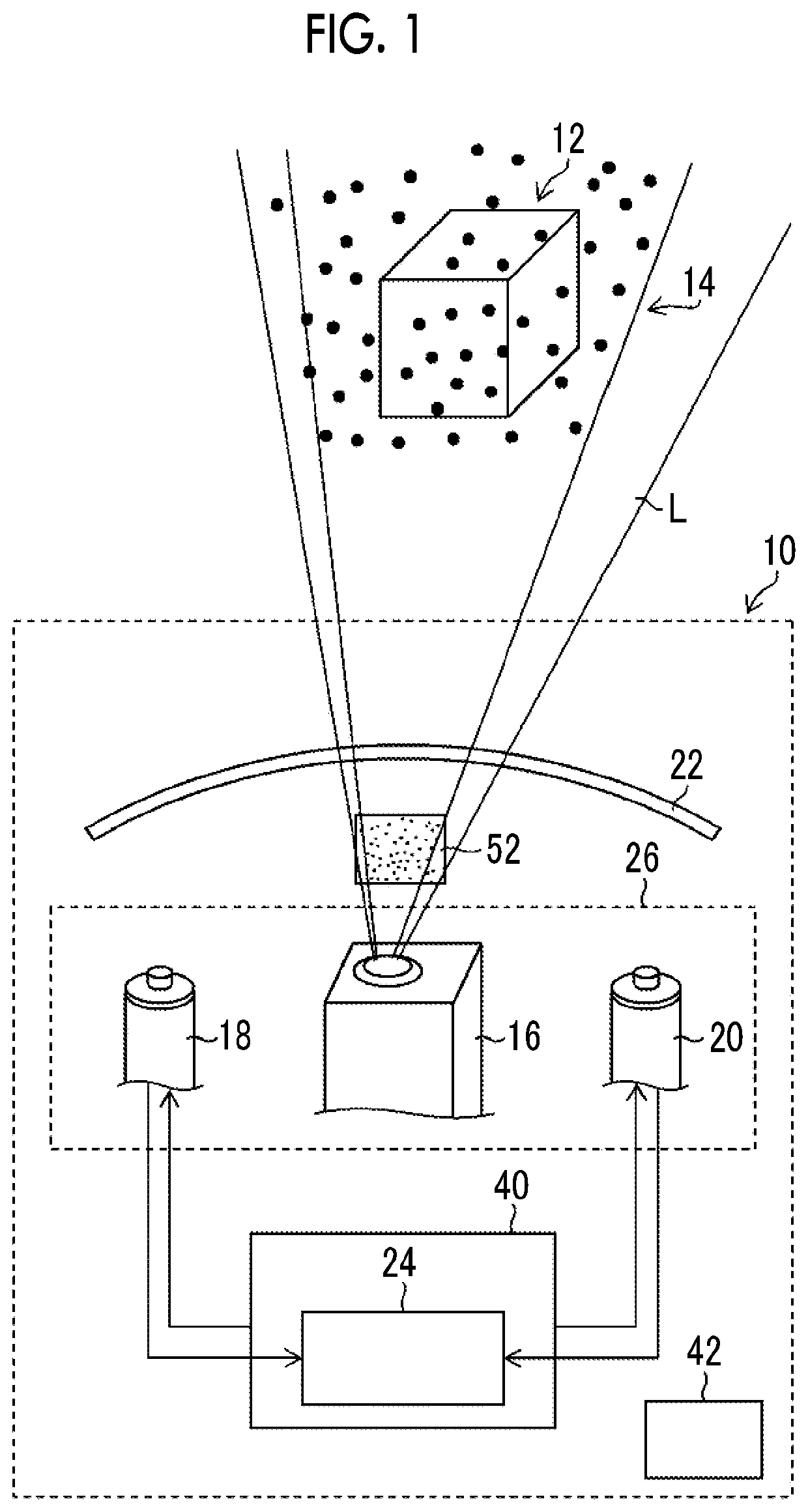 Three-dimensional information detection device