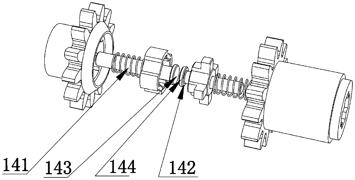 Bidirectional separation and reunion structure for door lock, door lock and antitheft door