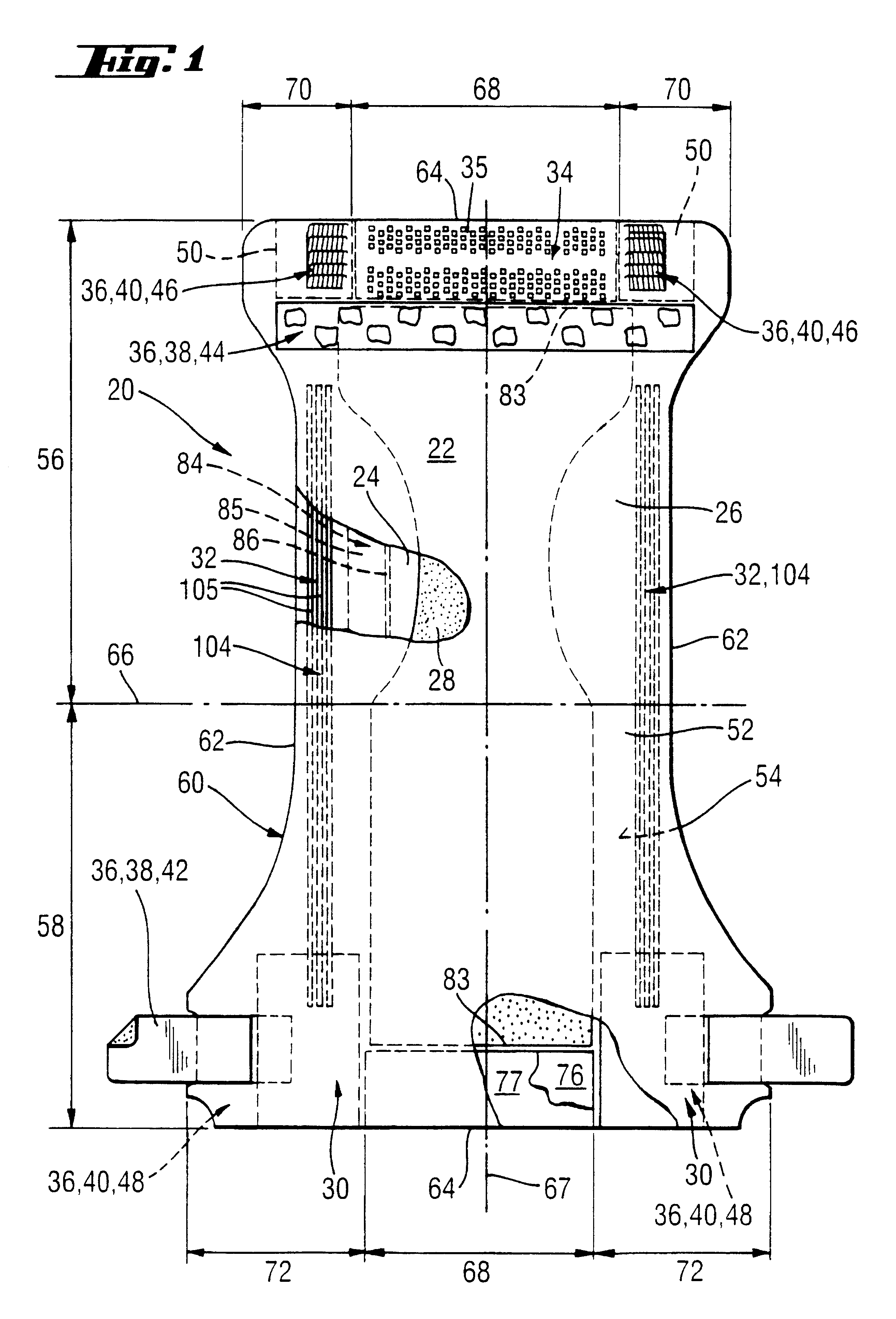 Absorbent structures comprising fluid storage members with improved ability to dewater acquisition/distribution members