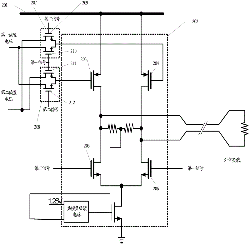 Low-voltage differential signaling transmitter