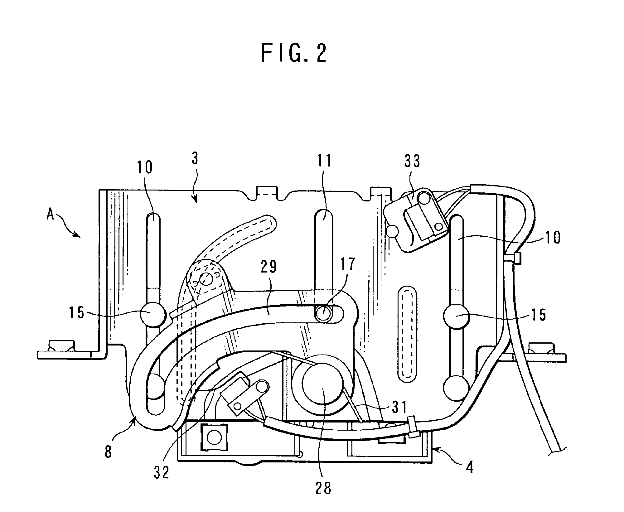 Retractable roof fixing apparatus