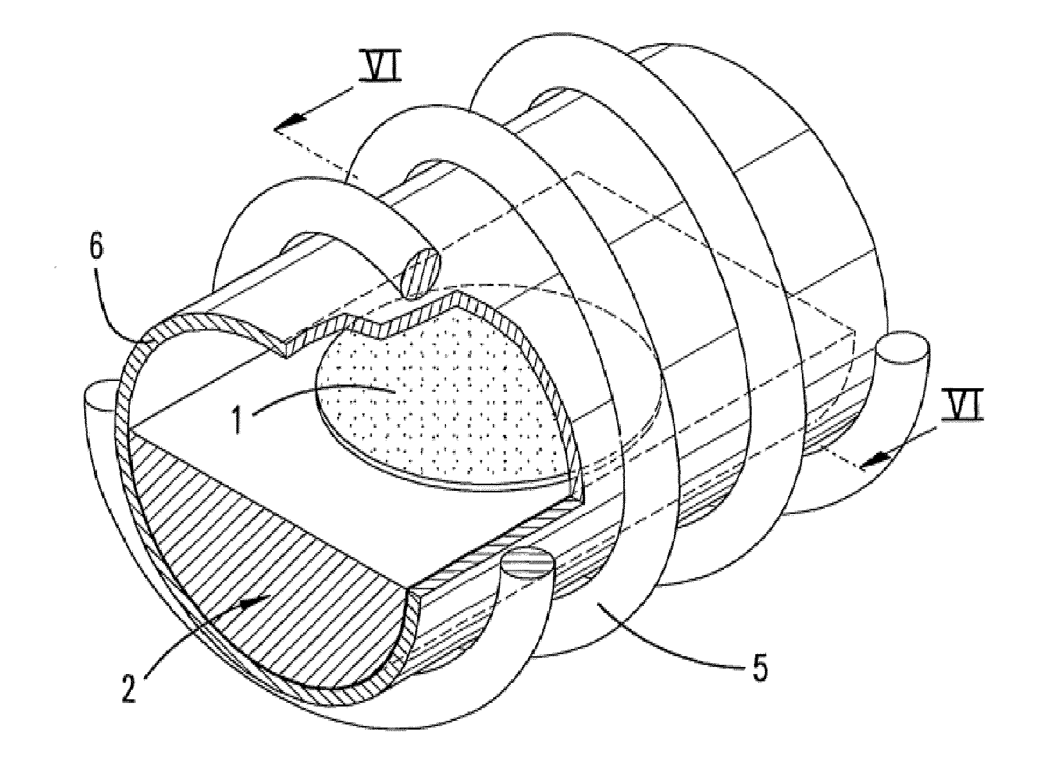 CVD Device with Substrate Holder with Differential Temperature Control