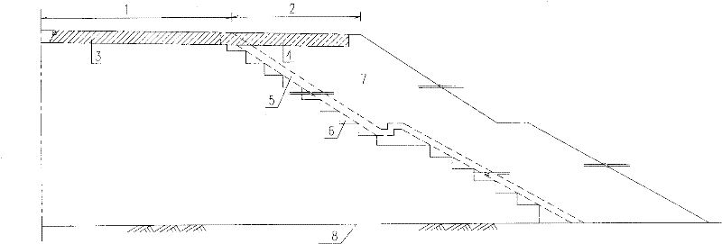 High fill subgrade connection method