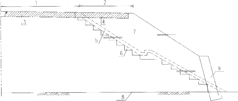 High fill subgrade connection method