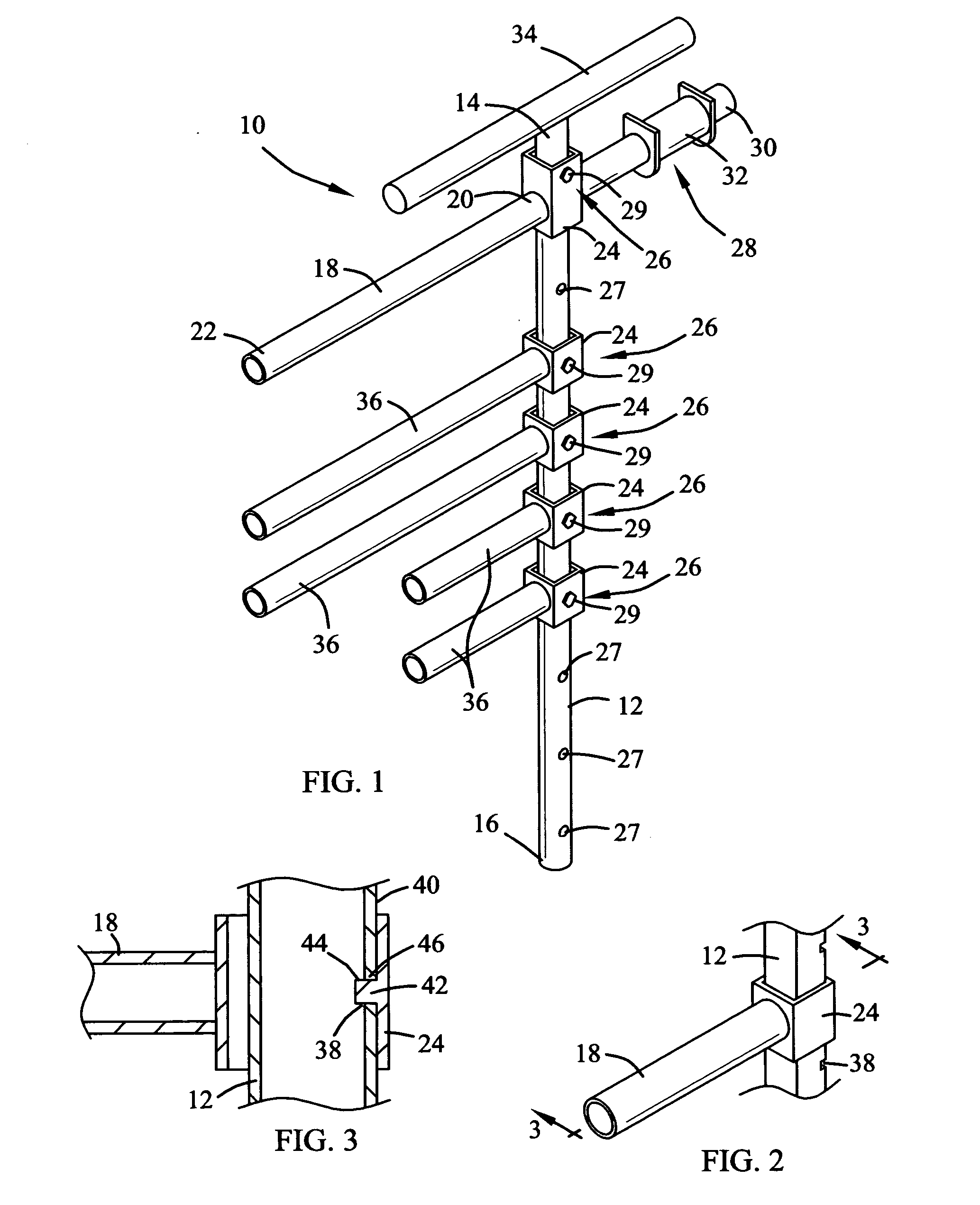 Reinforcing steel support