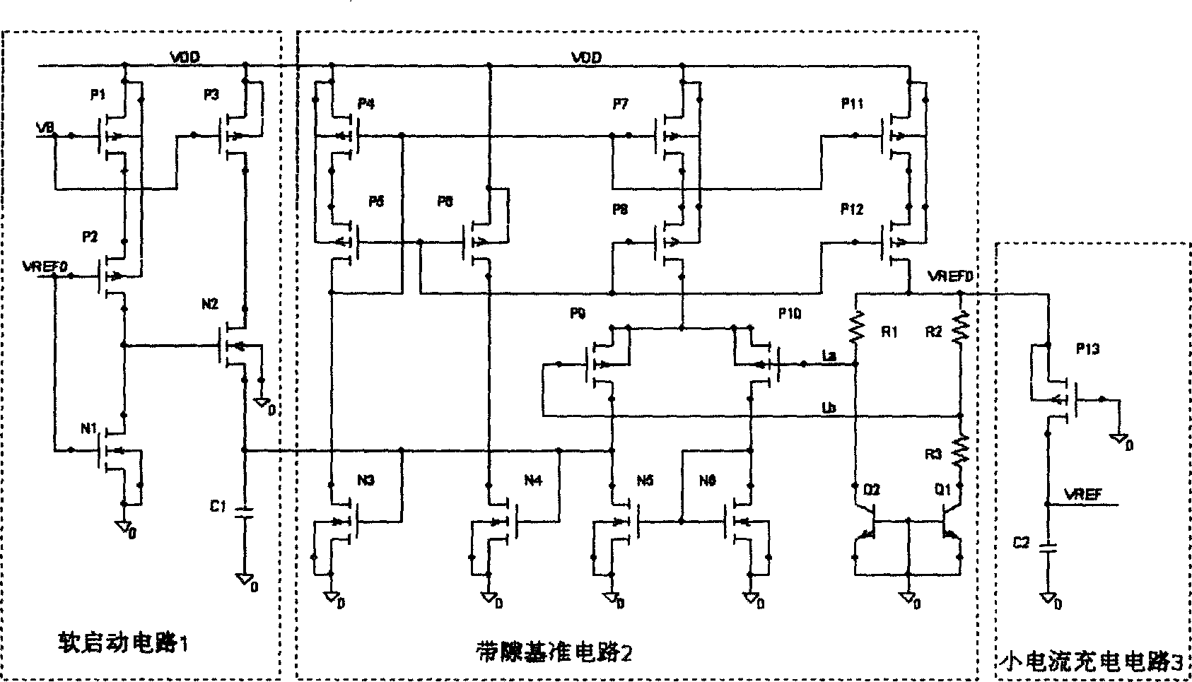 Voltage reference circuit of pulse width modulation